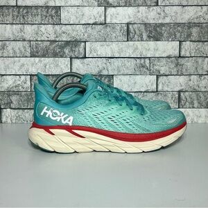 Hoka One One Clifton 8 Women’s 10.5 Blue Athletic Shoes
